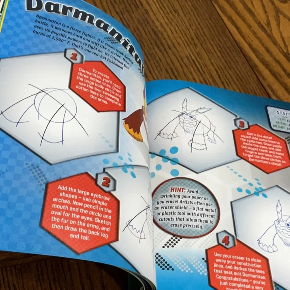Pokémon Book Collection chapter books, how to draw Unova heroes,